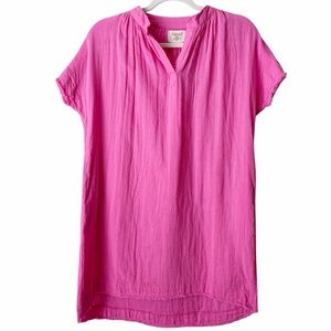 9Seed Littles | Girl’s Tunisia Cotton Gauze Resort Dress Beachy Pink Youth 8-10